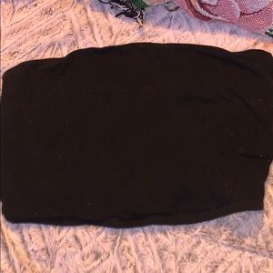 Black garage tube top size Large